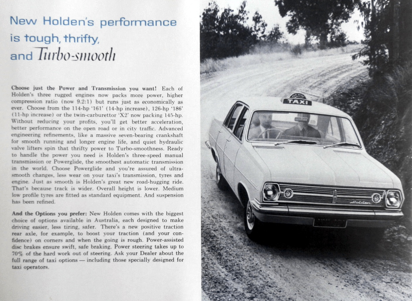 1966 Holden HR Taxi Brochure Page 3
